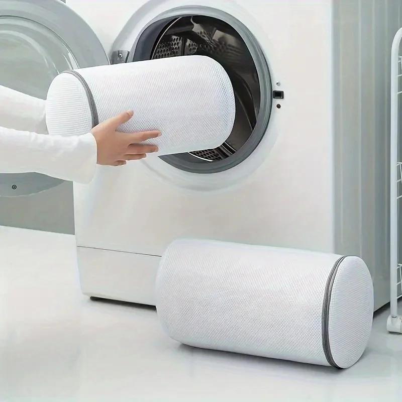 Vielseitiger Schuhwaschbeutel - Strapazierfähiger Netz-Wäschebeutel für Sneaker, Laufschuhe, Socken & BHs mit Reißverschluss, Wäschebeutel