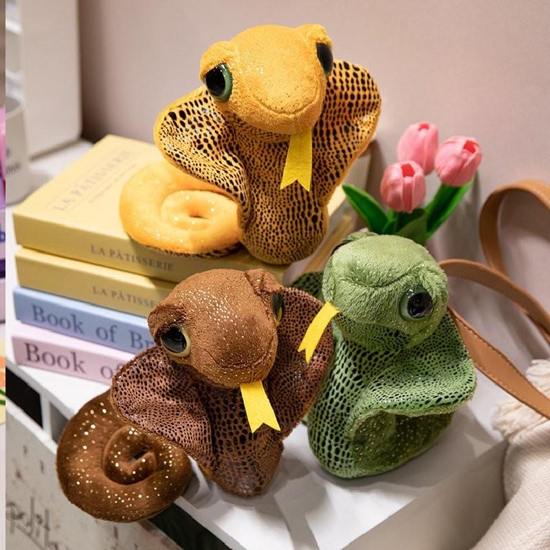 Adorable Plush Snake Doll Soft And Cuddly Serpent Toy For Kids In Various Colors