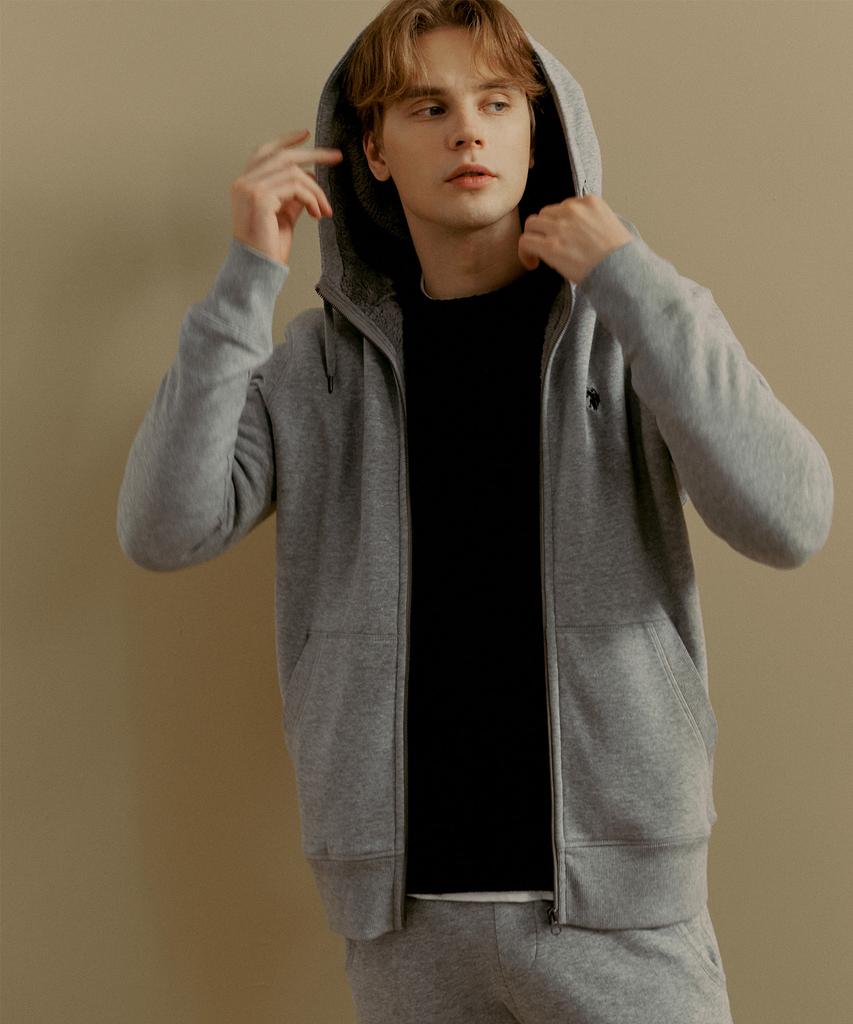 Uspoloassn Cotton Blend Zip-Up Hoodie_3 Colors