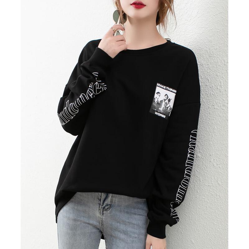 Firstview Women's Casual Long-Sleeve Sweatshirt F21C8564