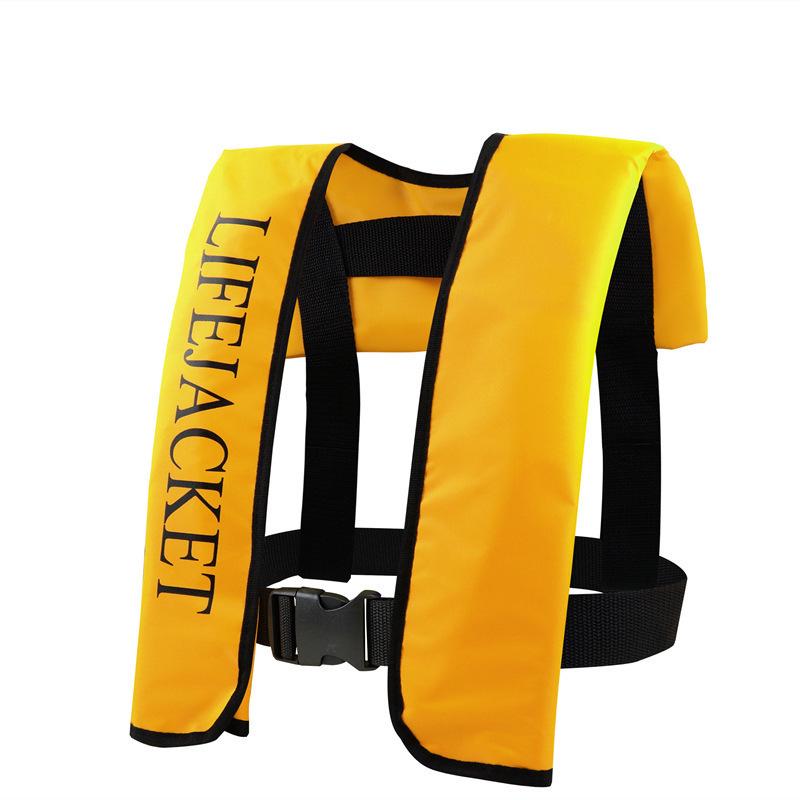 Compact Inflatable Life Jacket for Adults - Professional Marine Buoyancy Vest for Fishing and Summer Water Activities