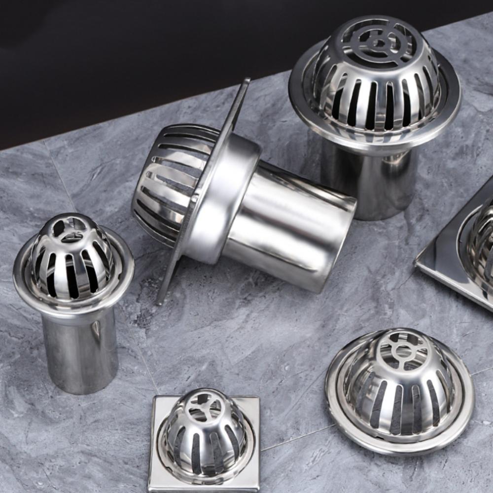 Anti Blocking Roof Floor Drain Drainage Parts Roof Dome Drain Cover  Basements