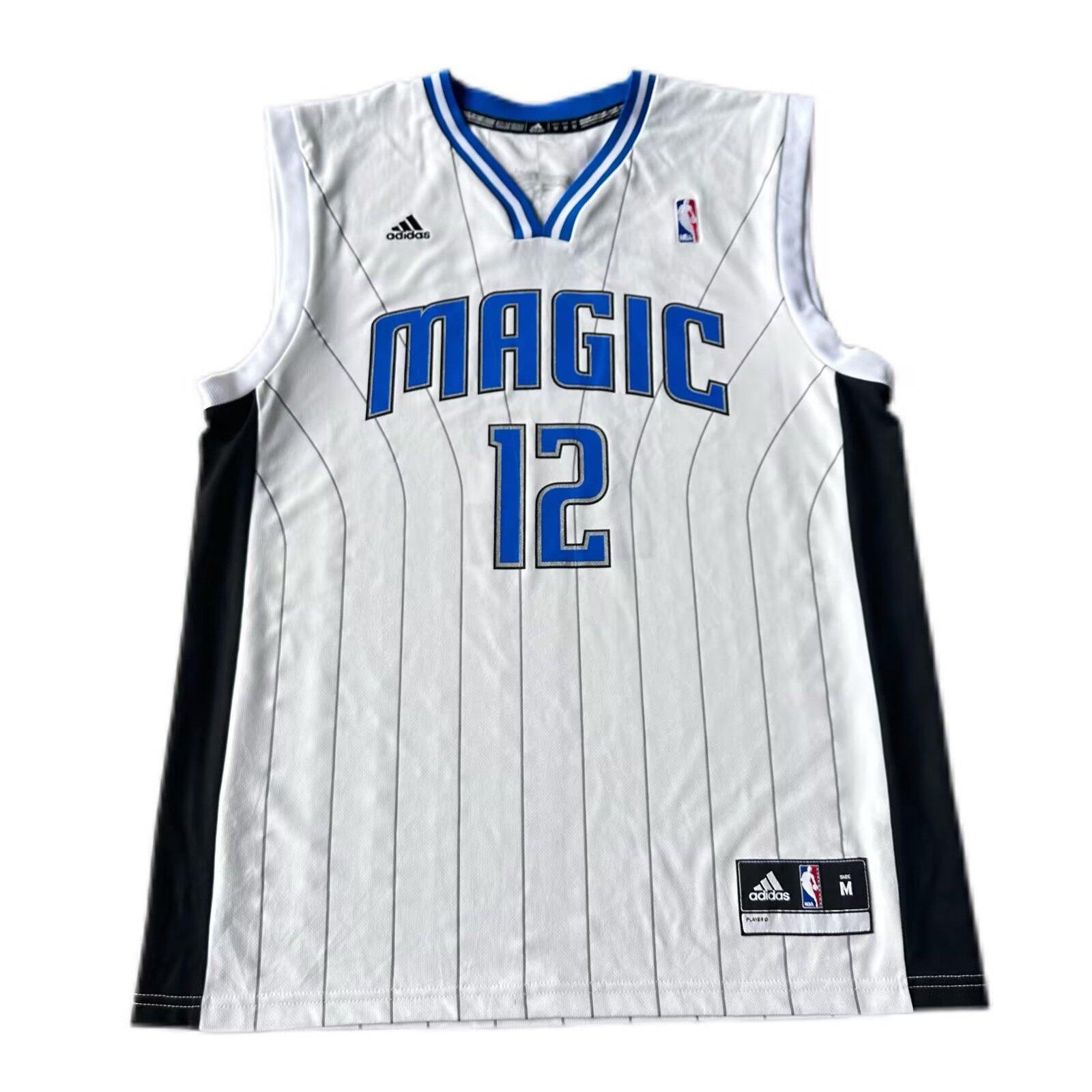 

Adidas НБА Дуайт Ховард Мэджик 12 Домашняя V-образный вырез Без рукавов Баскетбольная майка Унисекс майка 7818A-3E2-AEB630 M