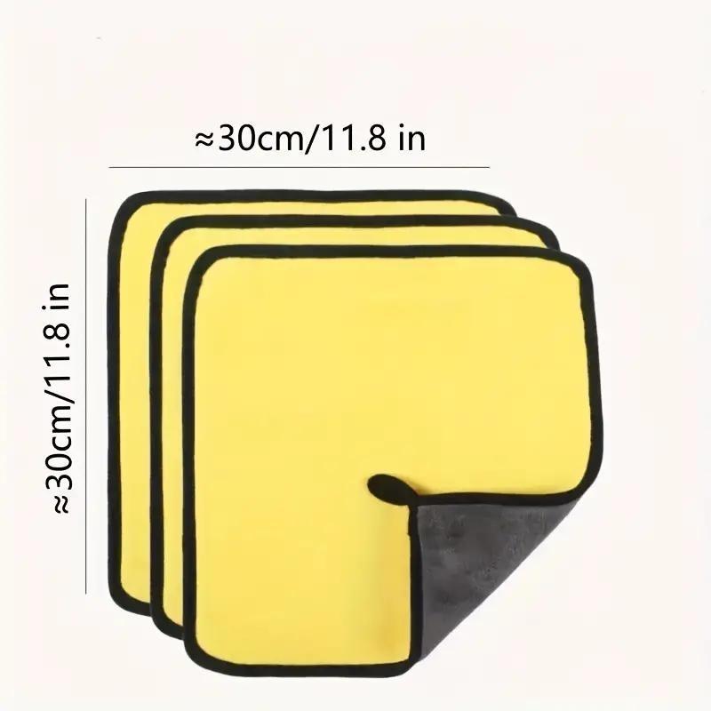 Superabsorpční čisticí utěrka z mikrovlákna - 1/3/5/10 kusů, víceúčelová kuchyňská a automobilová utěrka, opakovaně použitelná utěrka na prach