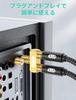 EMK RCA Splitter 1 Male to 2 Gold Plated Audio Adapter Male to 2 2-Way Adapter, 2-Way Plug, Y-Splitter, Female, Plug, 2-Pack (1 Female, Y-Shaped)