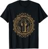 Neues limitiertes Heiliger Benedikt Medaille Katholisch Hergestellt in USA T-Shirt