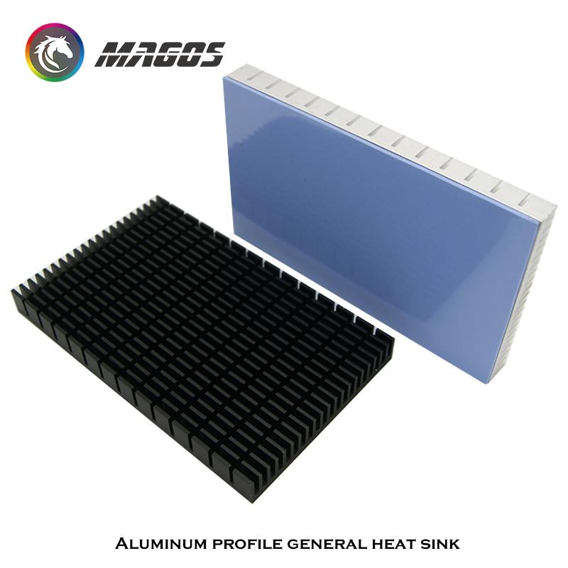 GPU Backplate Radiator VRAM Aluminum Heat-Sink 150*90*15MM For RTX 3080 3090 Graphics Card Backside RAM Cooling MOD