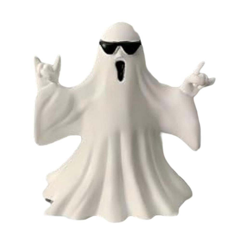 Halloween Ghost Figurine Cute Ghost Figurine Small Ghost Decor for Halloween Decorations Home Decor