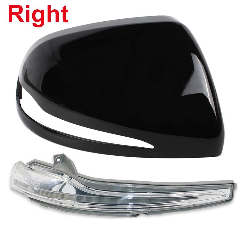 1/2pcs Car LED Side Rearview Mirror Light W/Housing For Mercedes Benz V-Class/Metris/Vito W447 2015- Rear Mirror Cover Cap