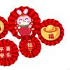 Chinese Decoration Home Decorations Red Paper Flowers Fan for