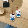 Sanrio Kawaii Anime Hello Kitty Plush Toy Cute Pendant Keychains Cartoon Fashion Bag Accessories Mini KT Cat Doll Gifts