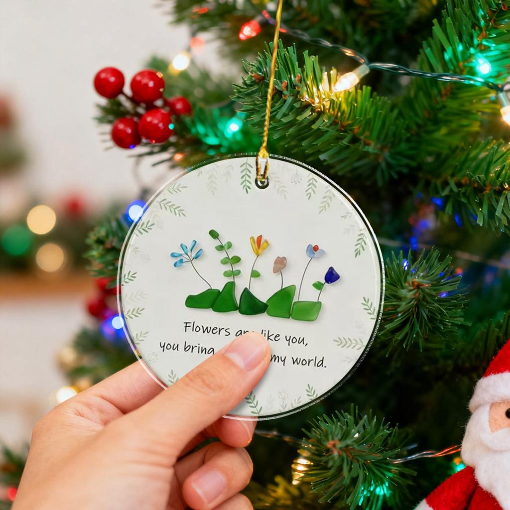 2D Akrylové Srdce ve Tvaru Mořského Skla Přátelství Dekorace, Srdce Přátelství Suvenýr, Srdce Přátelství Ozdoba Na Strom Závěsné Ozdoby,