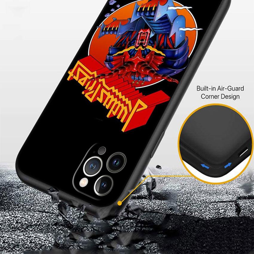CJ69 J-Judas P-Priest Soft Shell Phone Case for Redmi Note 10 11 12 Pro Max 10S 10C 10T 11A 11S 12S 12C