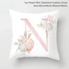 45X45Cm Pink Letter Cushion Pillowcase Decorative Sofa 40X40Cm Pillow Cases Autumn Decoration