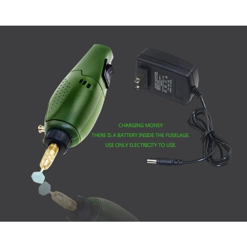 Ninth World  Super Mini Electric Grinding Set 12V DC Drill Grinder Tool for Milling Polishing Drilling Cutting Engraving EU Plug