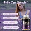 Biotin, Collagen & Keratin - Anti-Aging, with MSM, Hyaluronic Acid, Grape Seed