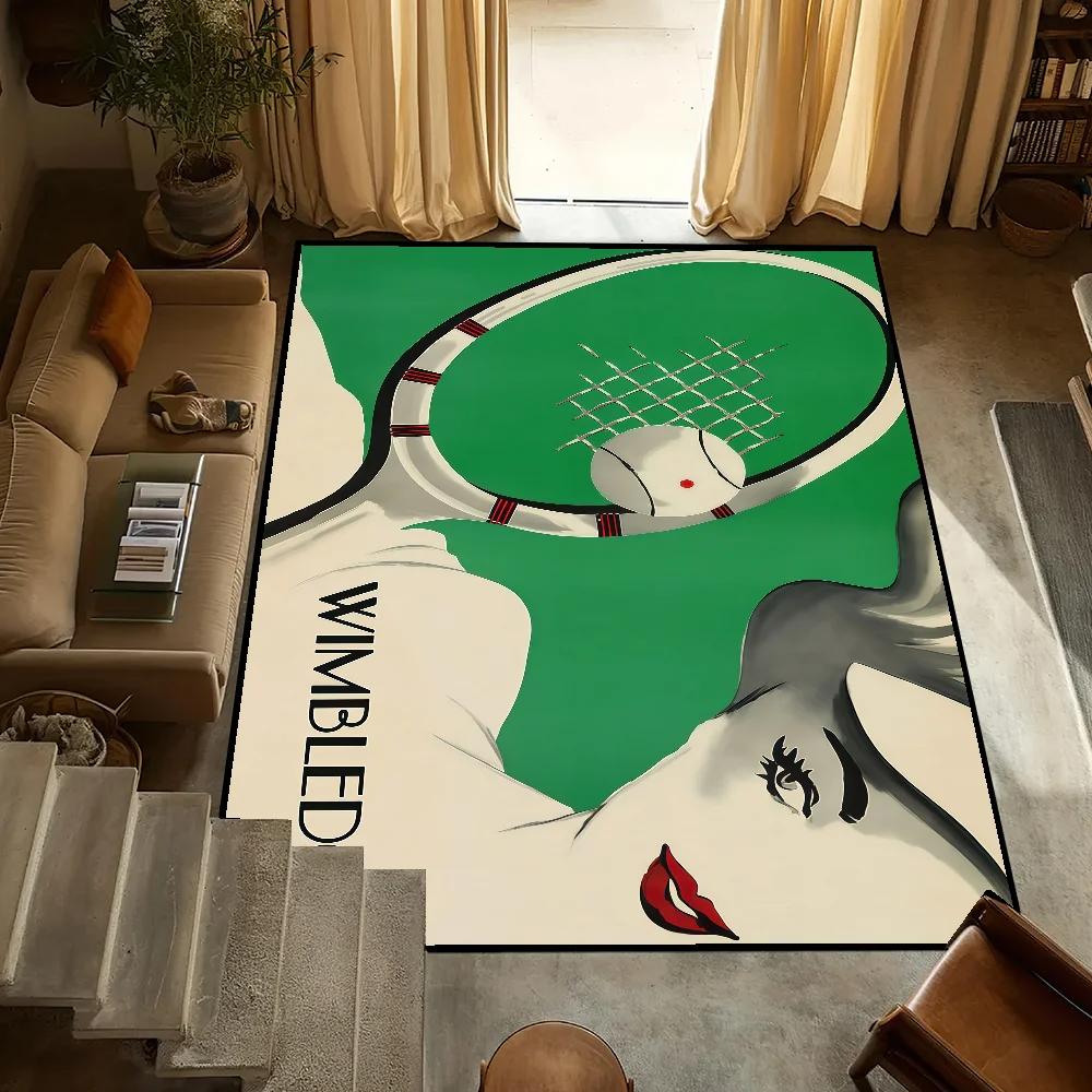 

NBA basketball carpet for living room sofa coffee table bedroom bedside bedroom personalized creative home decoration 80x120cm 31x47inch