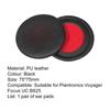 1 Pair Headphone Sleeves Replaceable Wear-resistant Soft E-sports Headphone Cushions for Plantronics Voyager Focus UC B825