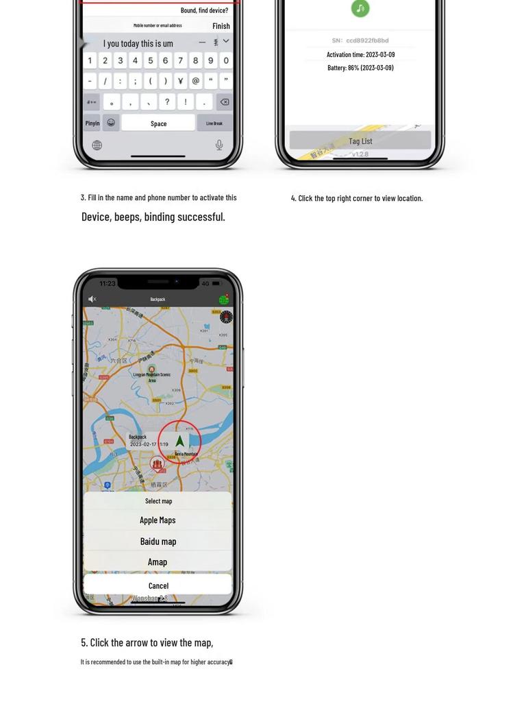 Pet and Vehicle GPS Tracker: Universal Anti-Lost Finder for Dogs, Cats, and Cars - Compatible with Android and iOS