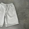 European and American street embroidery men's loose shorts
