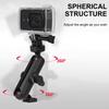 Motorcycle Bike Camera Mount Aluminum Alloy Quick Release Handlebar Adapter for 12/11/ X4 Cameras Holder with Quick Lock