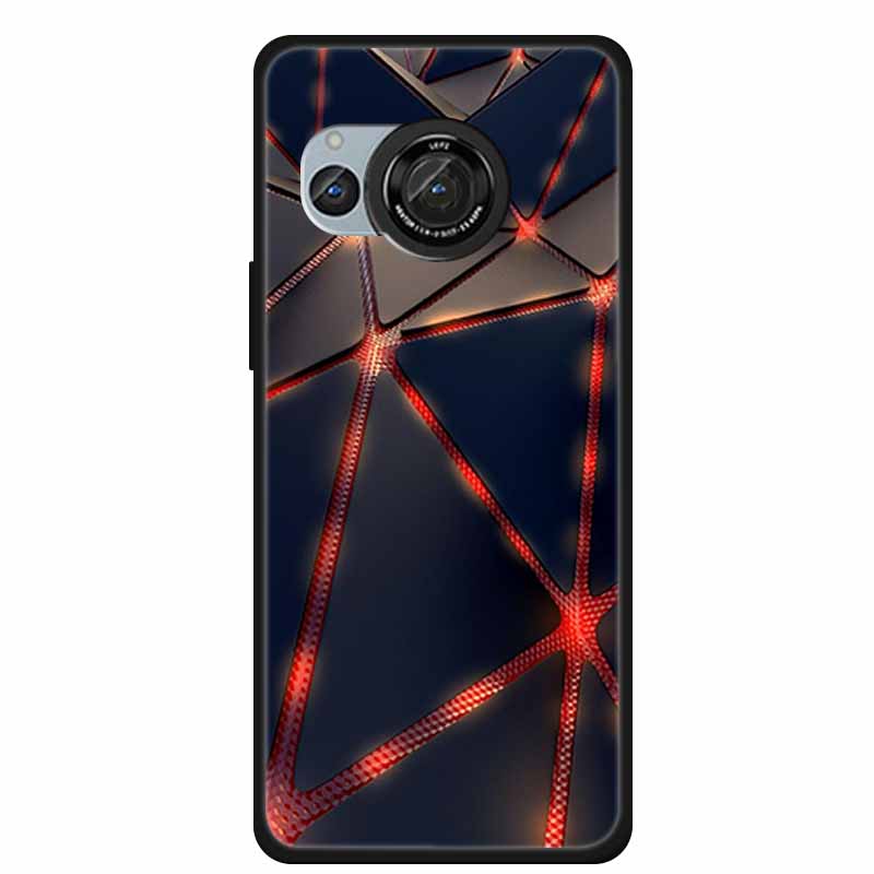 Cool Phone Case For Sharp Aquos R8s Soft Silicone Protective Phone Cover for Sharp Aquos R8 TPU Funda Luxury Fashion Case Capa Sharp Aquos R8s