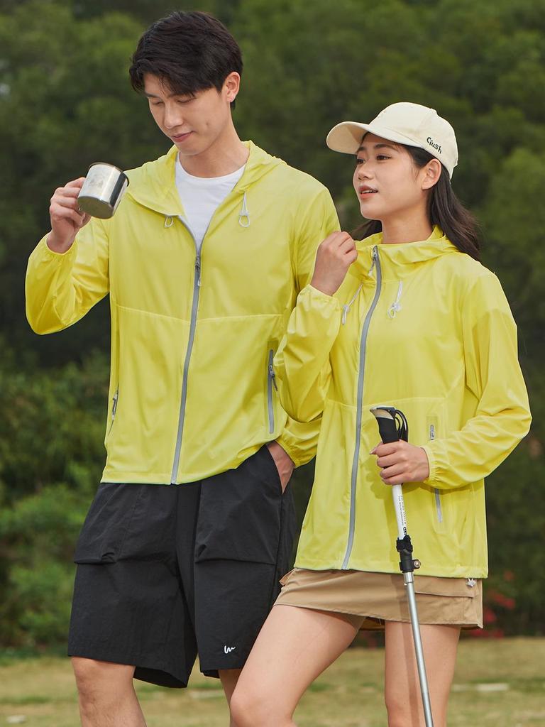 Summer UV-Protective Lightweight Hooded Cycling Jacket for Men & Women