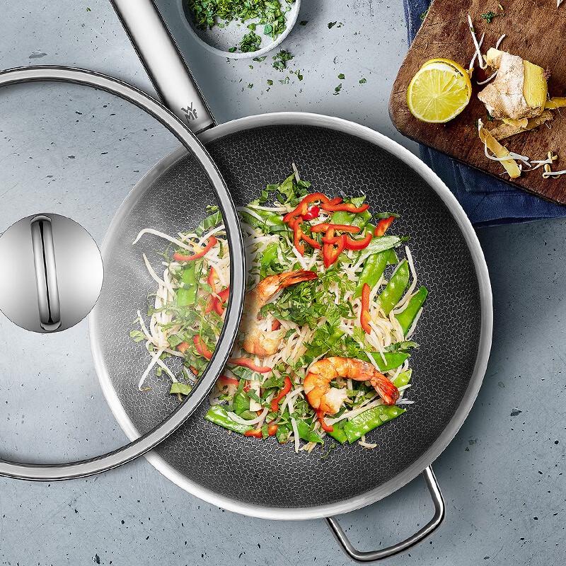 

WMF 30cm Honeycomb Stainless Steel Wok