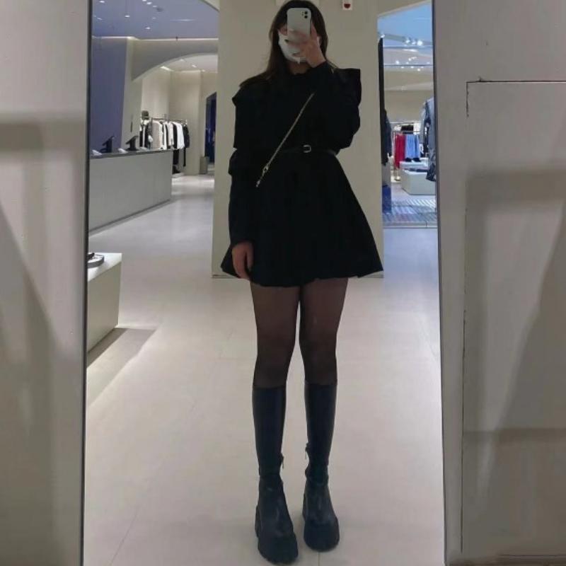 Fashion 2024 New Fashion Brand Luxury Designer Punk Casual Calf Women Boots Zipper Fashion Chunky Heel Top Quality Casual Shoes Woman