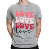 Love Valentines Day Gift Heart Cute Retro Mens Womens T-Shirts Tee Top #NED
