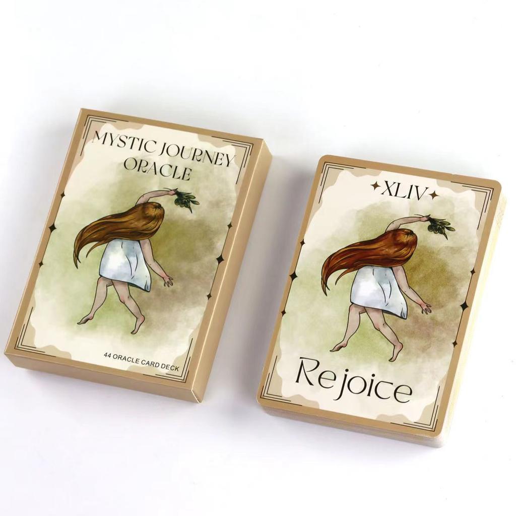 Mystic Journey Oracle Mystic Fortune Oracle Deck~ 44 de cărți Oracle 10,4*7,3 cm