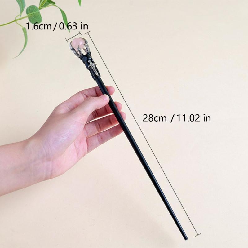 Bengalas de Caminhada de Hallowmas Garras de Dragão Varinha com Orbe Varinha de Bruxa Mago Adereços de Cosplay mais vendidos