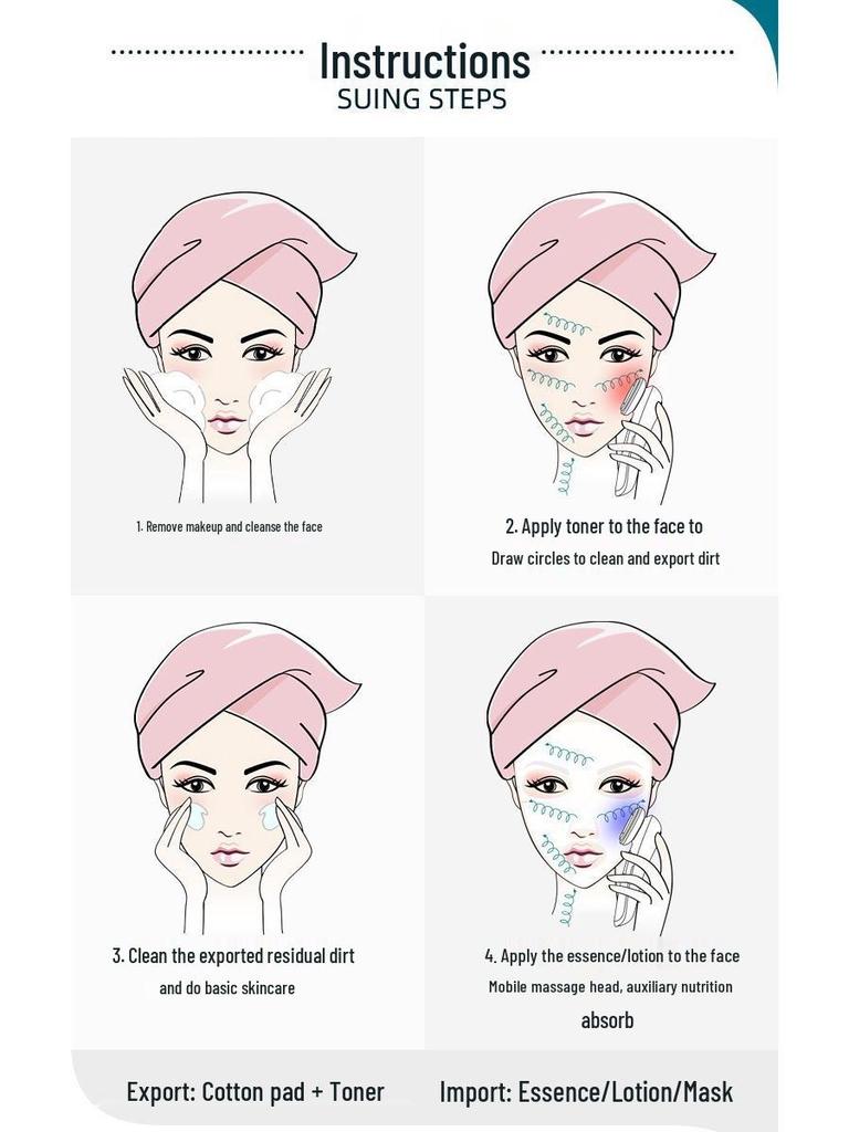 Rotes & Blaues Licht Photon Verjüngung Gesichtsstraffung & Festigung Schönheitsgerät für den Heimgebrauch