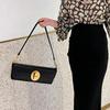Small Vintage Luxury Shoulder Bag for Women Genuine Black Leather Lightweight Niche Design Armpit Wearable