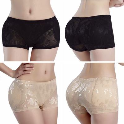 Womens Hip Up Vadderade Butt Enhancer Shaper Trosor Sömlösa mjuka underkläder