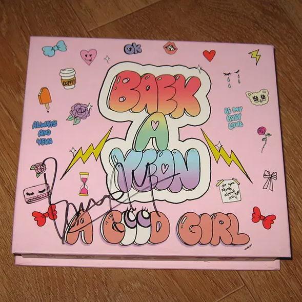 

White Zinc Autographed Cd - A Good Girl