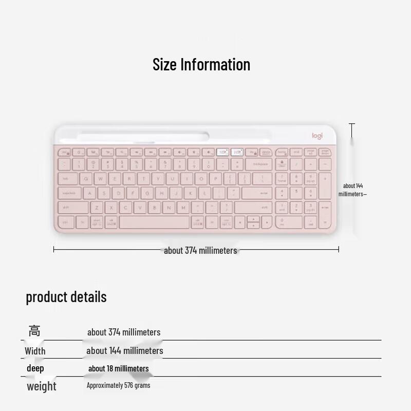 Logitech K580 Slim Multi-Device Wireless Keyboard