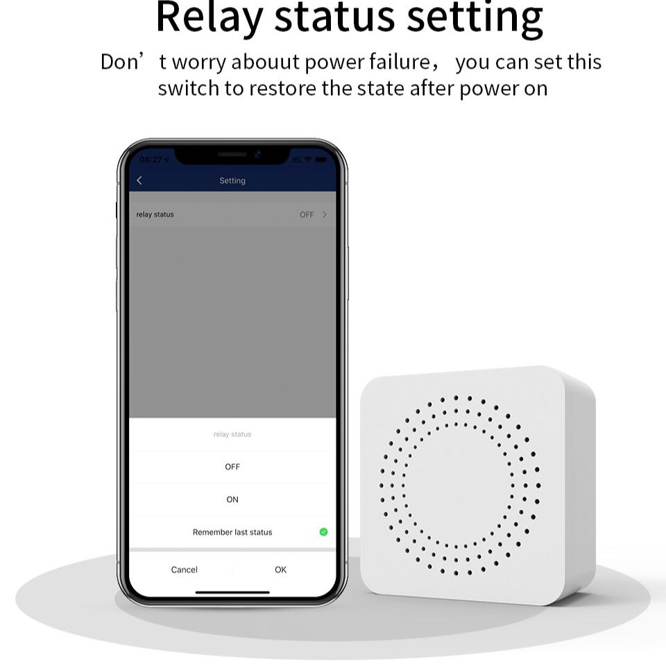 10A/16A Graffiti WiFi Smart Switch APP Remote Control Alexa Voice Control Smart Box on/Off Device
