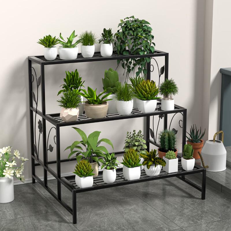 Shixun Ladder-Style Balcony Plant Stand