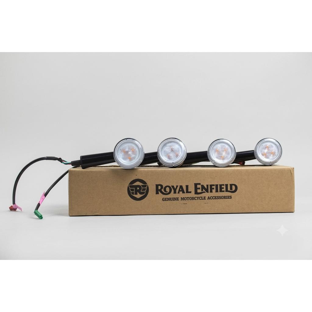 Royal Enfield Interceptor & Gt 650 "Black LED Indicators"