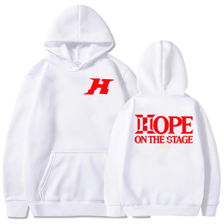 

Женская одежда Толстовки J-Hope на туре The Stage Roupas Femininas Толстовки с длинным рукавом и капюшоном Уличная одежда для девушки 3XL