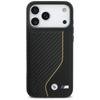 BMW M Carbon Line & Logo MagSafe Case for iPhone 17 Pro Max Yellow