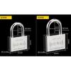 4Pcs Same Key Open All Full Copper Cylinder  Padlock Household  Waterproof Rust Anti-Theft Anti-Mite Dormitory Door Lock