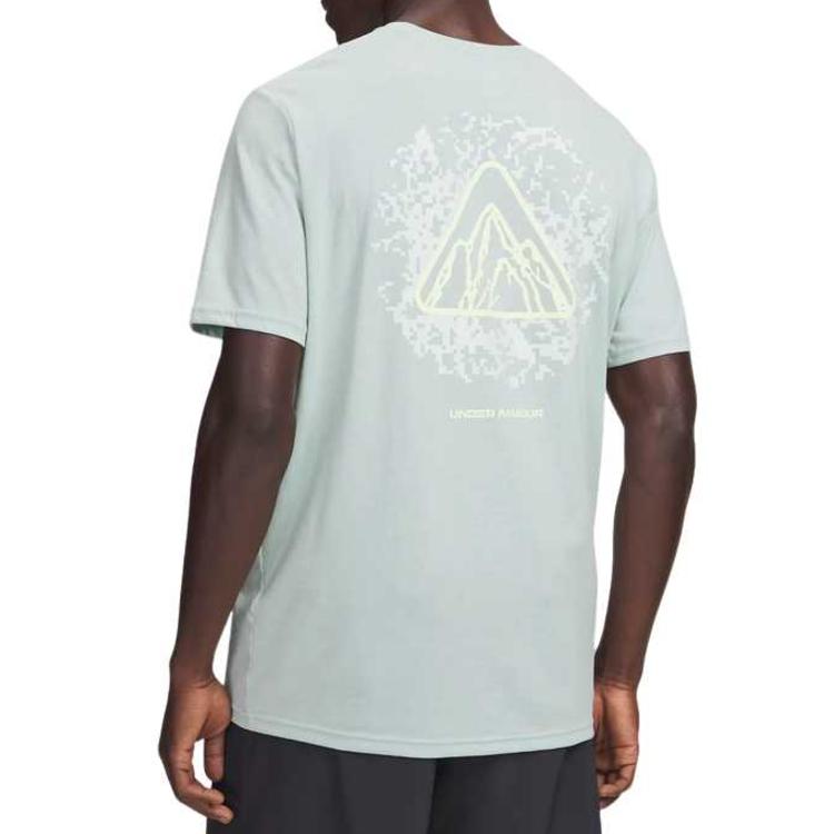 Under Armour Mountain Pursuit Solid Short Sleeve Crew Neck T-Shirt Men tops 6009255-477