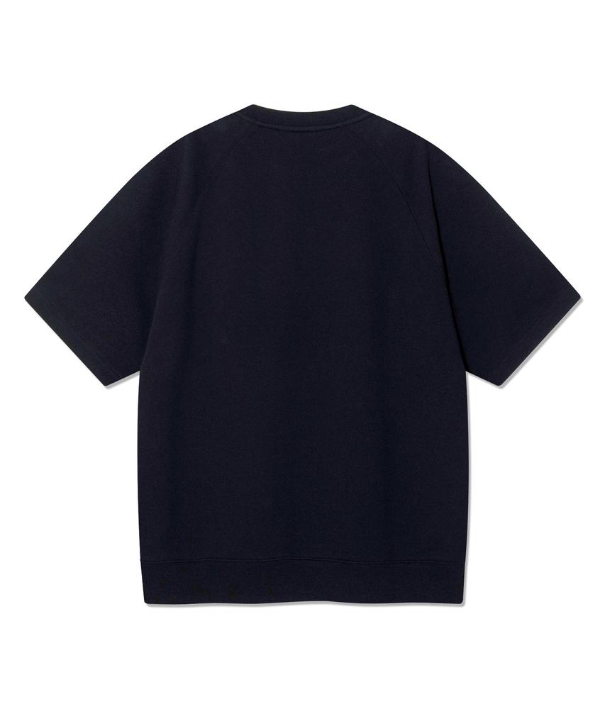 LEE Big Twitch Short Sleeve Sweatshirt Black