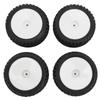4pcs RC Front Rear Tires and Wheels with 12mm Hex for 1Celsius10 RC Off Road Car Upgrade Parts