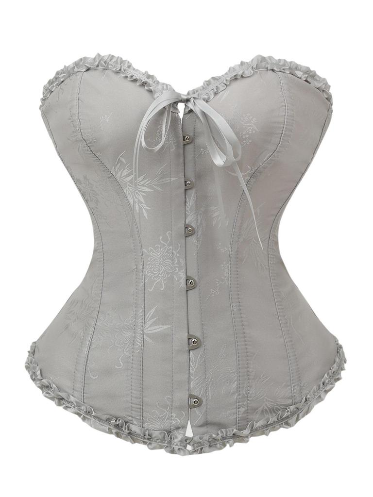 European & American Strapless Body Shaping Waist Cincher Tummy Control Fishbone Bra Top for Women