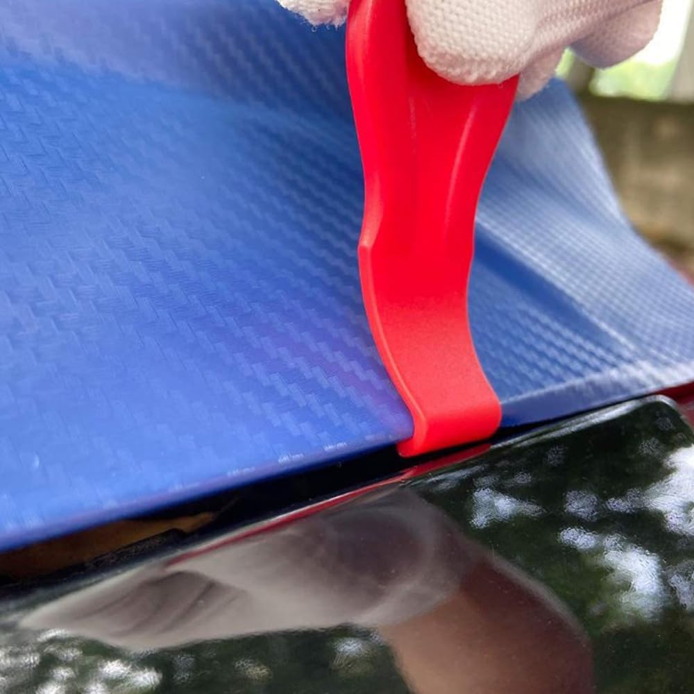 YFFSFDC Car Wrapping Film Pasting Tool Set, Squeegee Spatula, Felt Car Film Squeegee Set,