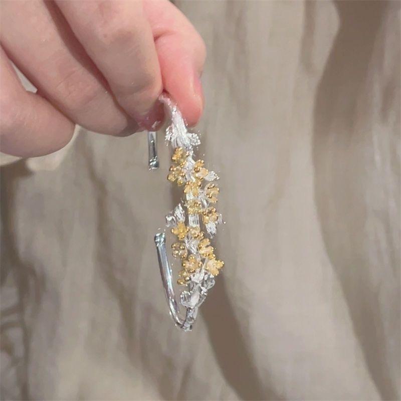 "Osmanthus Lane" New Chinese Flower Bracelet Spring and Summer New High-end Versatile Gift Girlfriend Jewelry