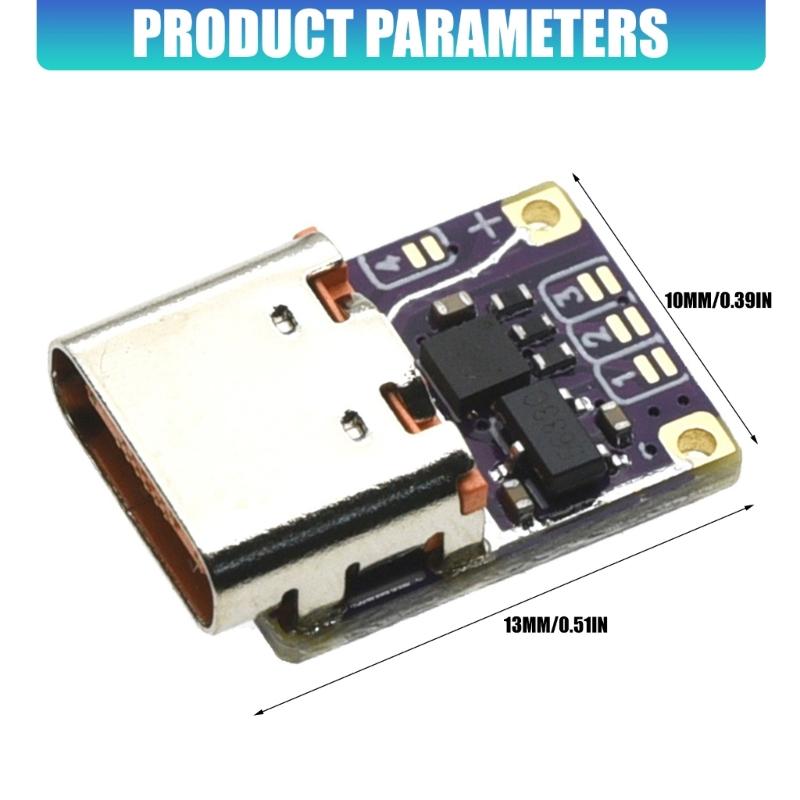 Effective Type C PD3.0 PD3.1 Quick Power Module Type-C Voltages Triggering Featuring 5V To Adjustable Output Preferences